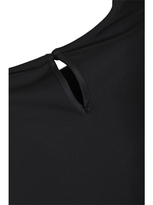 T-shirt Gilbert in raso e jersey Blu WEEKEND MAX MARA | 2525946071600004